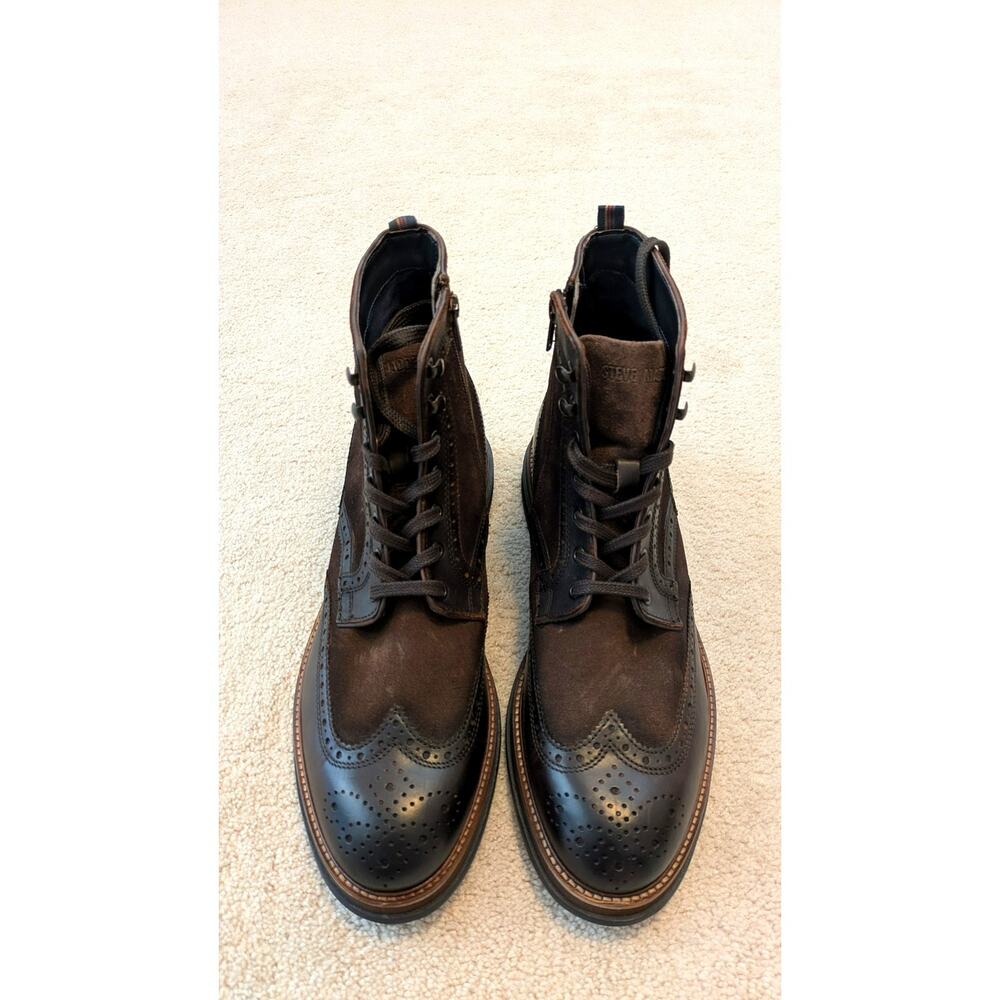 Men's Steve Madden Addis Brogue Ankle Boots